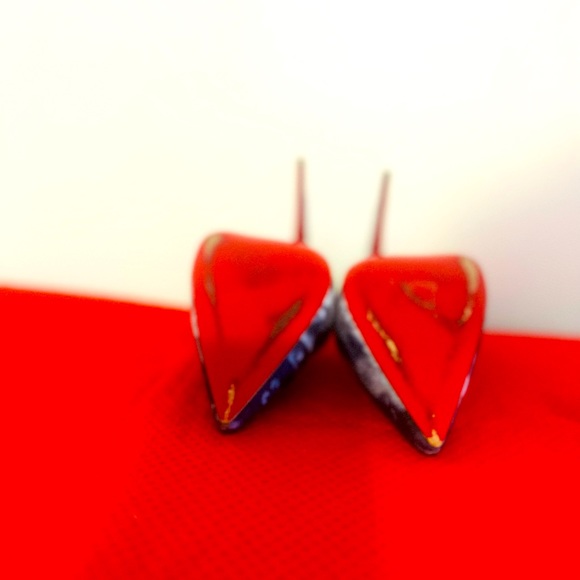 💥Christian Louboutin💥Tri-Colour Denim Pumps - Picture 7 of 8